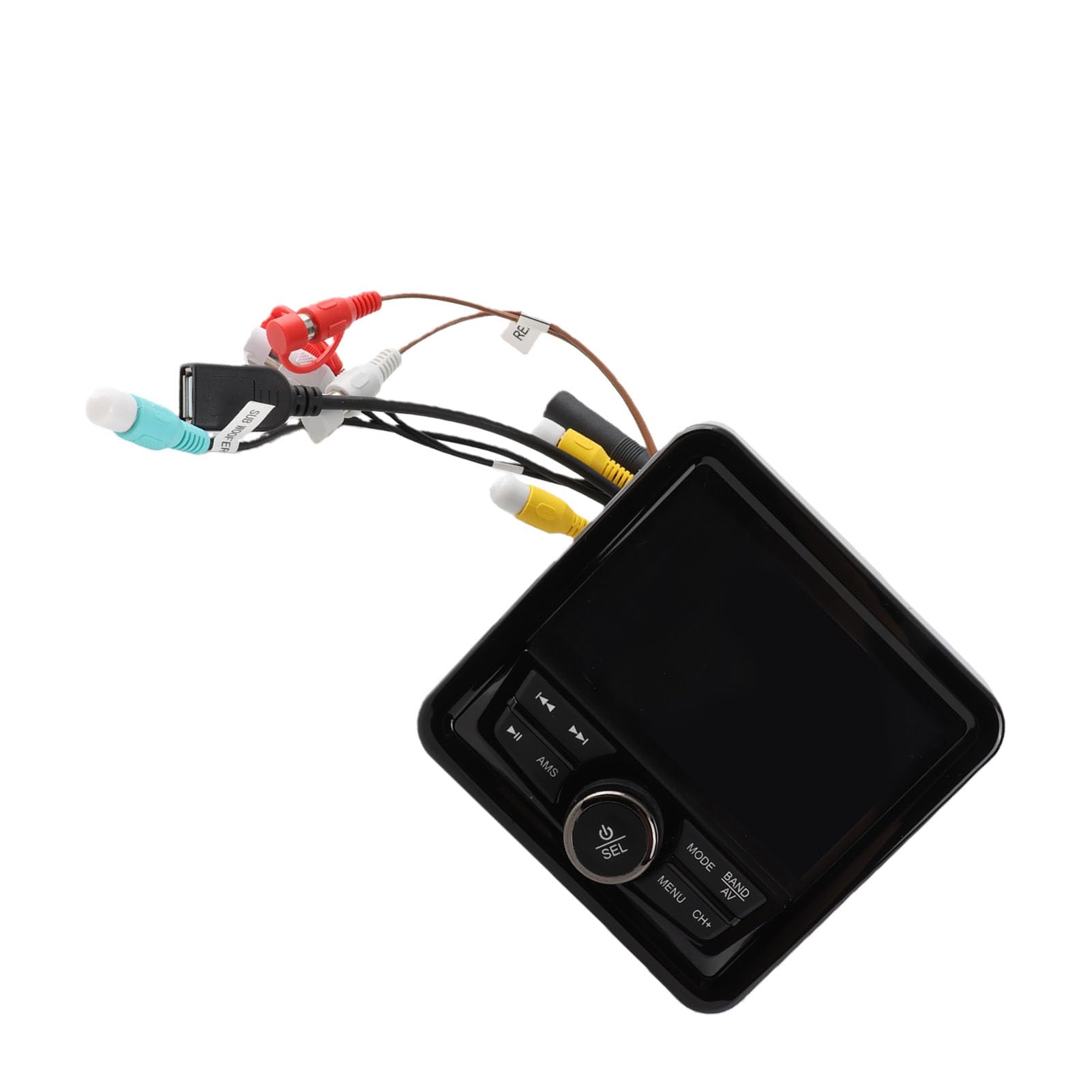Generic Odbiornik Stereo Marine Gauge 4-calowy Odtwarzacz MP5 Bluetooth do Pływania łódką i Jednostkami Pływającymi Doskonałe Wrażenia Dźwiękowe