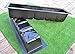 Concrete molds Straight Edge Stone Log Edging Border Garden curbs Sold 2pcs BR02