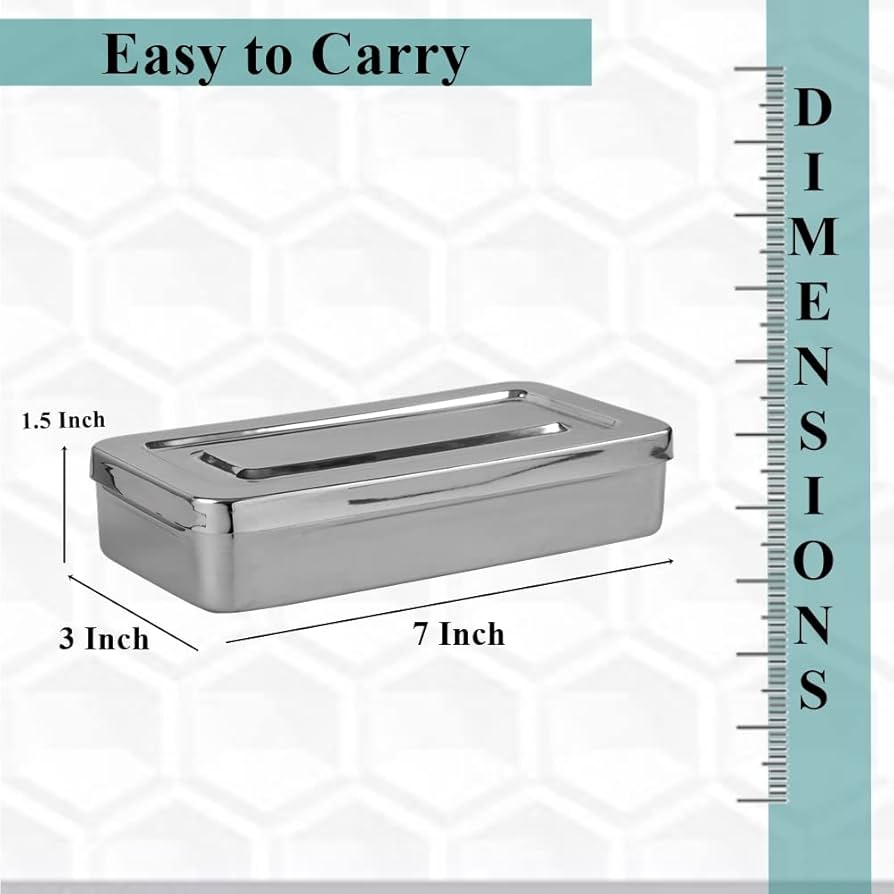 Surgical Tray, Stainless Steel Tray For Lab Instrument