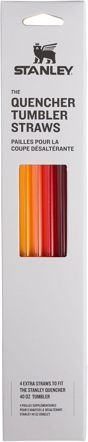 Stanley Quencher Tumbler Straws | Reusable Replacement Straws for Tumbler with Handle | Stainless Steel Drinking Cup Accessory | BPA-Free