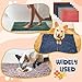 Fanfanwin 6 Pcs Guinea Pig Cage Liner 16 x 24 Inch for Guinea Pig Cage Bedding Reusable Rabbit Mat Pad Washable Training Pad Animal Sleeping Bedding Mat