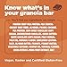 Three Wishes Chewy Granola Bars, S'mores (4-Pack) - Gluten & Grain-Free Soft Snack Food Bar with 6g Protein, 3g Sugar - Healthy Breakfast & On-the-Go Cereal Snack - Vegan & Kosher