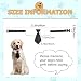HACRAHO Hunde-Krawatte, 1 Packung Hunde-Smoking-Halsband mit schwarzer Krawatte, verstellbares Hundehalsband mit Schnellverschluss-Schnalle (L)