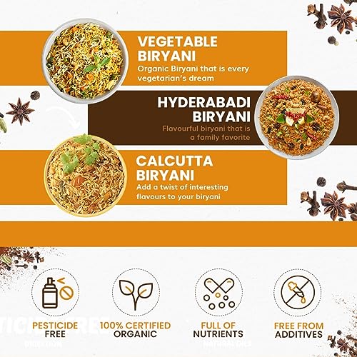 Image of Organic Tattva, Organic Biryani Masala Powder 100 Gram | Rich in Flavour and No Artificial Additives