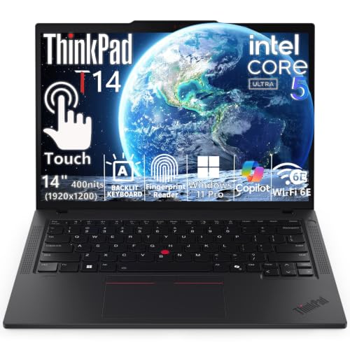 Image of Lenovo ThinkPad T14 Gen 6, Ultra 5 225U, 14 inch Touchscreen FHD+ Display
