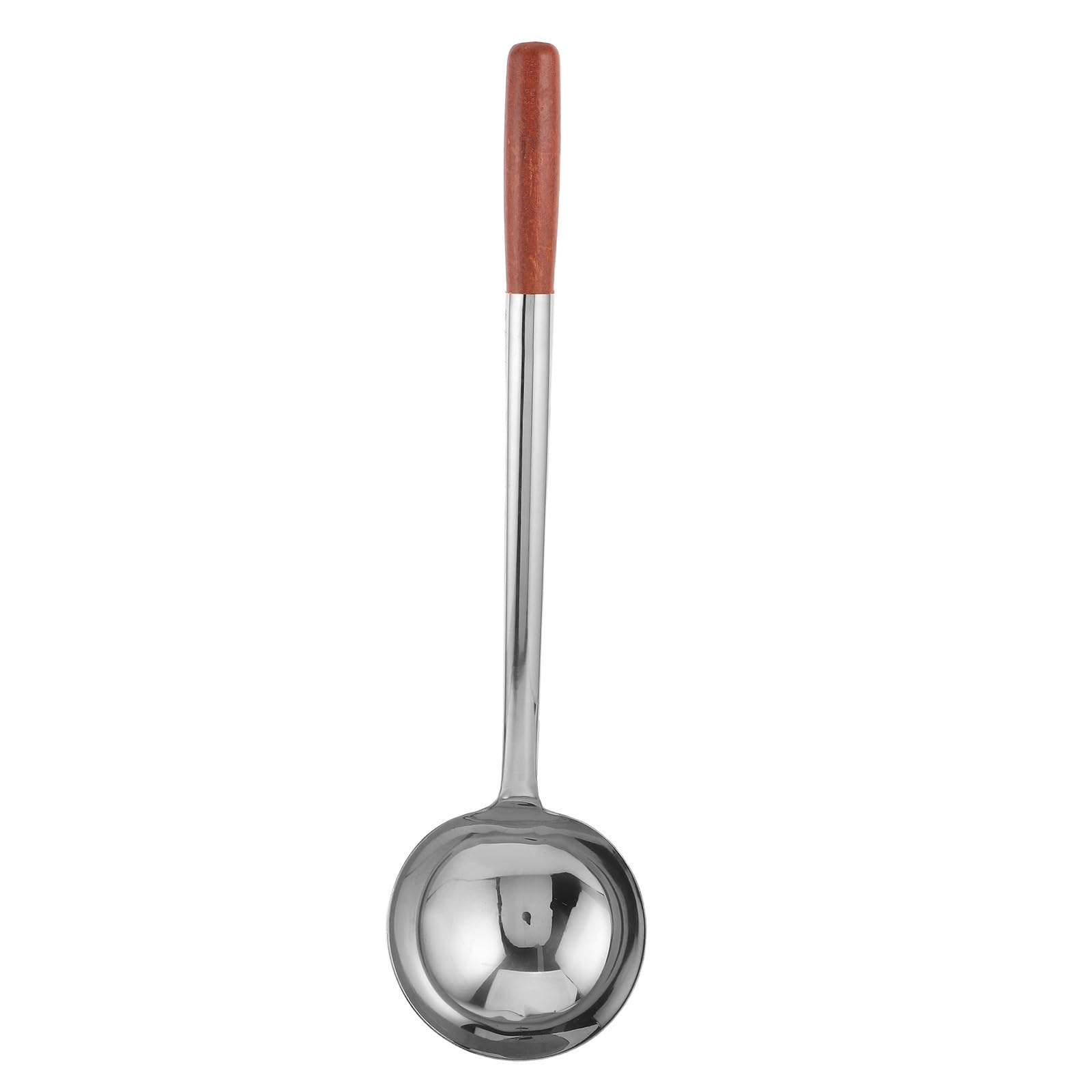 Cucharón para sauna de acero inoxidable higiénico y mango largo