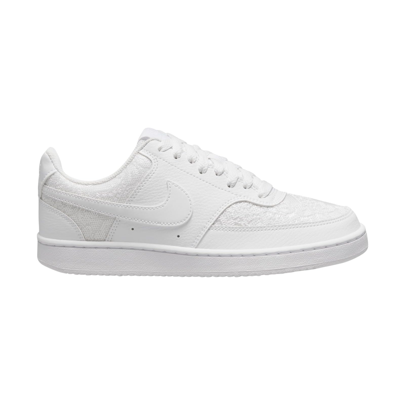 Court Vision Low Women's Shoes (HJ5846-100, White/White/White) Size 9