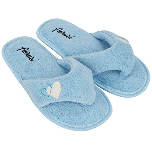 Plush Spa Cute Light Yellow Women's Warm Lazy Lounging Soft Home Slippers Slip-Ons - Main Image