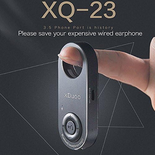 xDuoo XQ-23 Wireless Headphone Amplifier High Performance Portable WM8955 DAC Power Amplifier Cable Changing for Phone