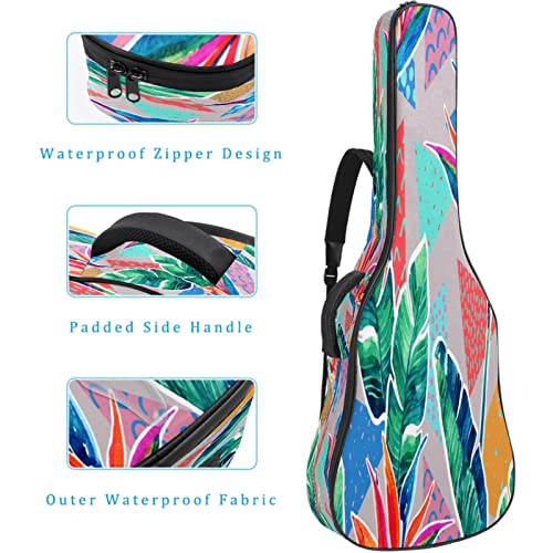 Housse Pour Guitare Acoustique Étanche Antichoc Avec Bandoulière Et Poignée Sacoche Guitare Housse Motifs Colorés… - Les Beatles, Paul McCartney, John Lennon, RIngo Starr, George Harrison Housse Pour Guitare Acoustique Étanche Antichoc Avec Bandoulière Et Poignée Sacoche Guitare Housse Motifs Colorés… – Image 5
