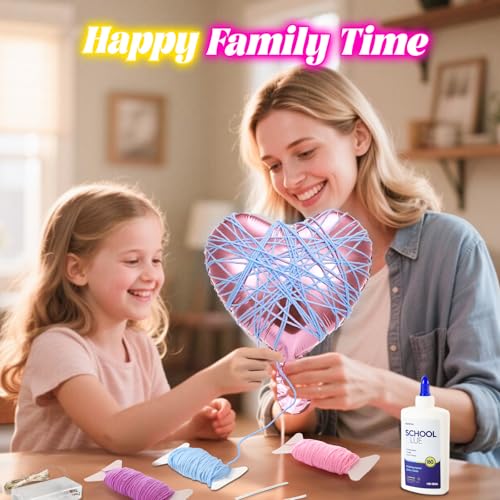 Hapikids Craft Kits for Kids, 3D String Art Kit Arts and Crafts for Kids Toy Age 9 10 11 Year Old Girls Birthday Presents for 6 7 8 9 Year Olds Boys Toy Age 8 9 10 Easter Girls Gifts DIY Glow Lantern - Image 6