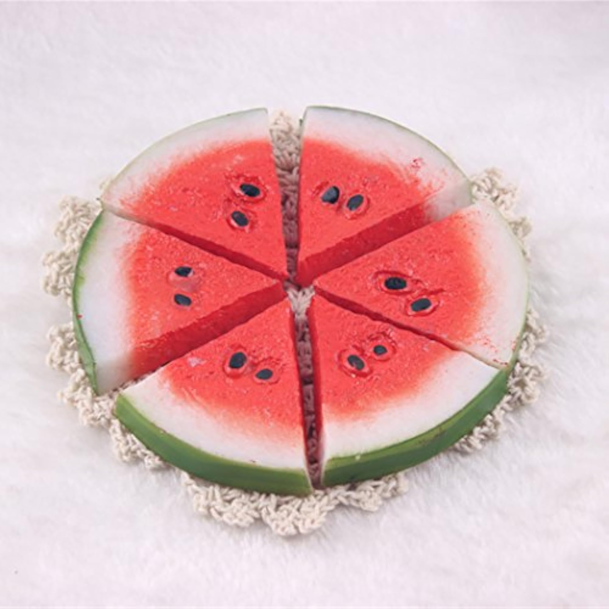 Artificial Fruits Desk Decorations Lifelike Realistic Slices