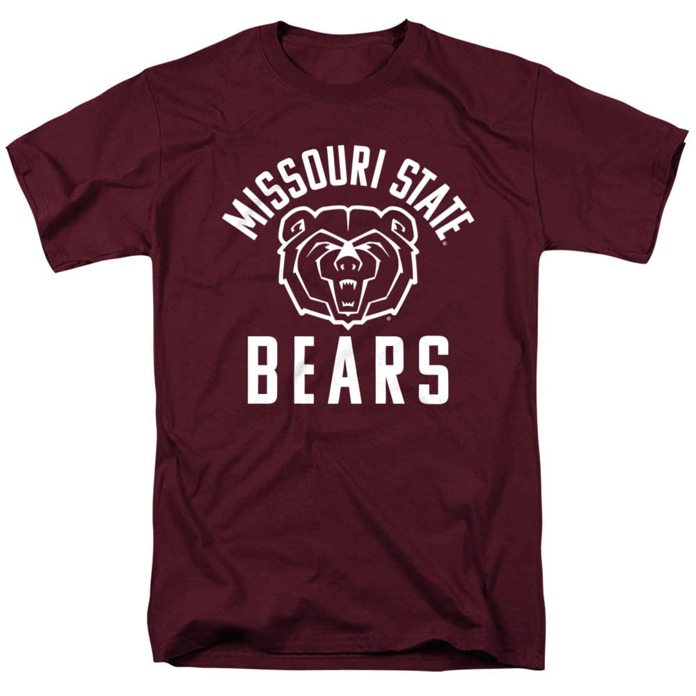 Missouri State UniversityOfficial One Color Bears Logo Unisex Adult T Shirt