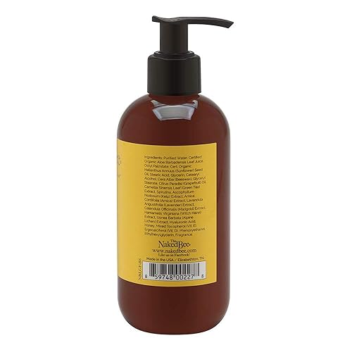 Miniatura 10 de The Naked Bee Loción para manos y cuerpo de miel de flor de naranja 225 onzas paquete de 2
