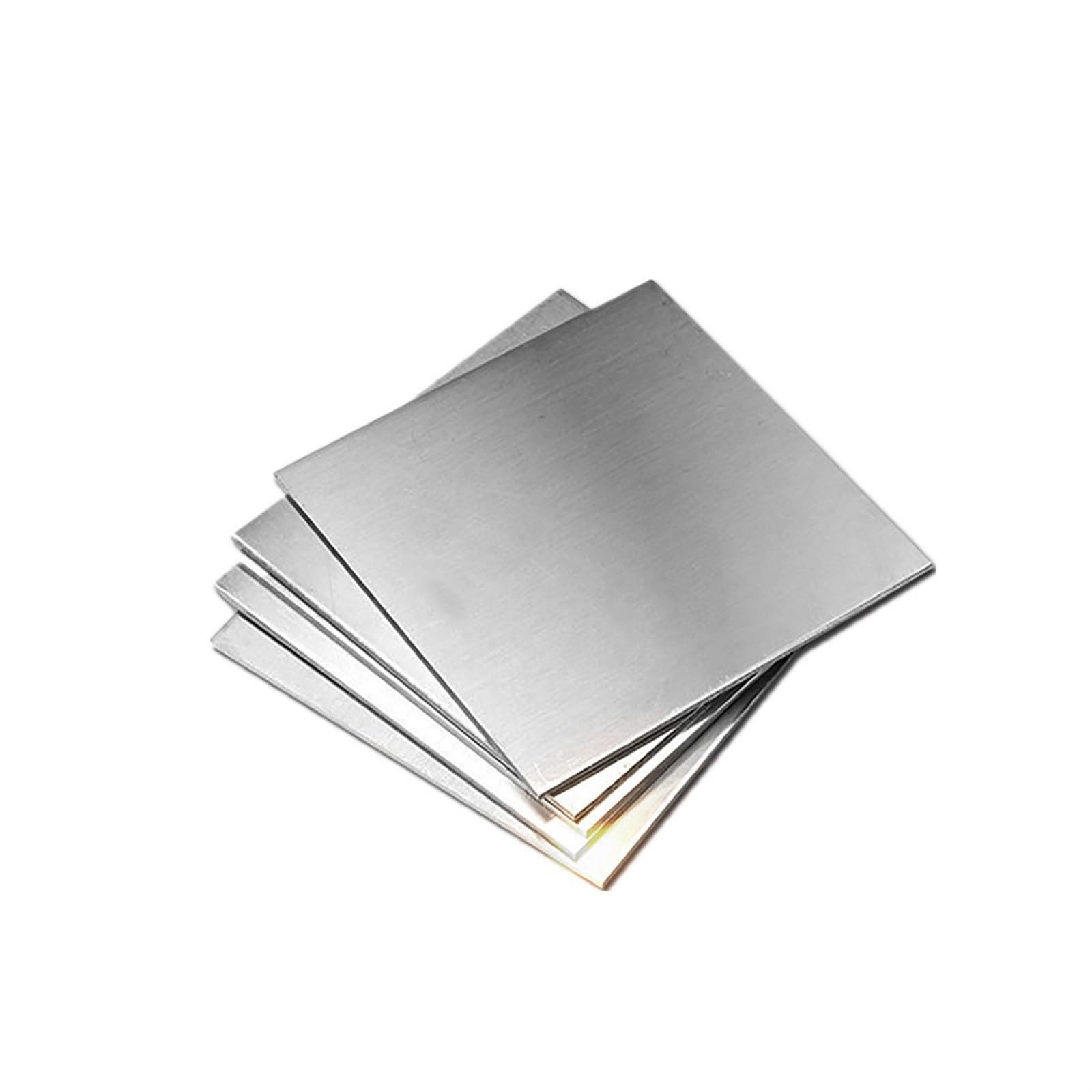 Lamiera in acciaio inossidabile 304, lamiere lucide, spessore 0,5 mm, 300x300 mm, 400x300 mm, 400x400 mm, 350x350 mm Pannello(400x400mm)