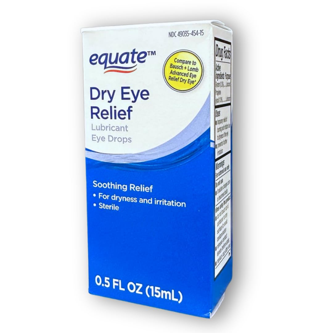 FUSION SHOP STORE Smart choices meaningful life Dry Eye Relief Lubricant Eye Drops- Moisturizing Comfort for Irritated and