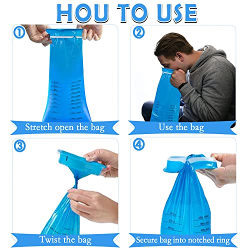 ZCOINS - Confezione da 25 sacchetti sanitari usa e...