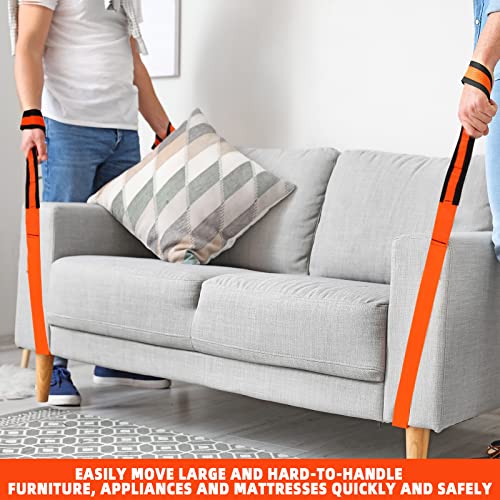 2-Person Lifting And Moving Straps，Lift And Carry Furniture, Appliances, Mattresses Suitable Professional Moving Body Strap Wrist Strap #TOP5