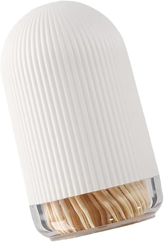 Bamboo Toothpick Set With toothpick box - 300 Pcs Wood Toothpick for Kitchen and Restaurant Tabletop