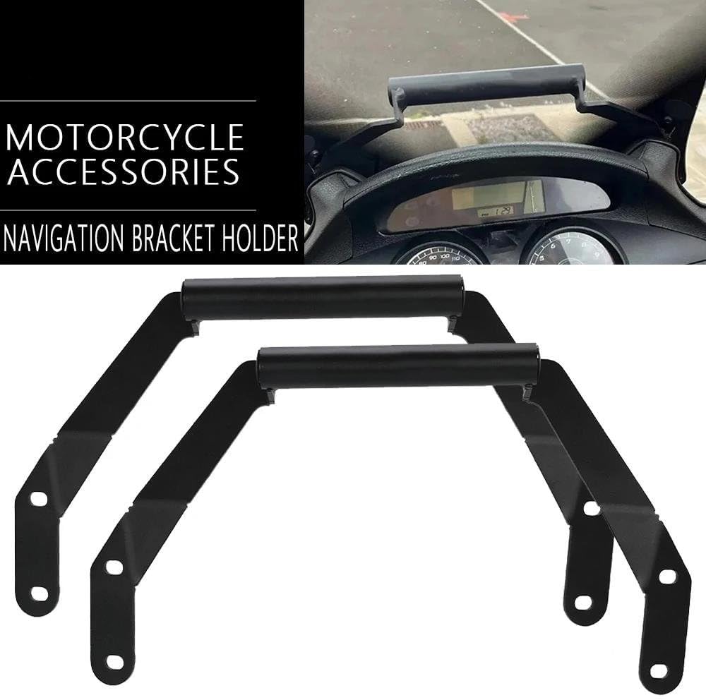 Mobile Phone Holder GPS Mount Bracket For XL 1000V For Varadero For XL1000V 2003-2011 GPS Smart Phone Navigation Mount Mounting Bracket(1)