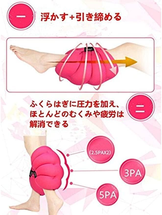 Unlnsiy 美脚マク はいて眠れる美脚枕 ラ 足枕 足まくら 足マクラ 着圧 美脚 脚まくら 足やせ 脚枕 脚マクラ (ブルー)