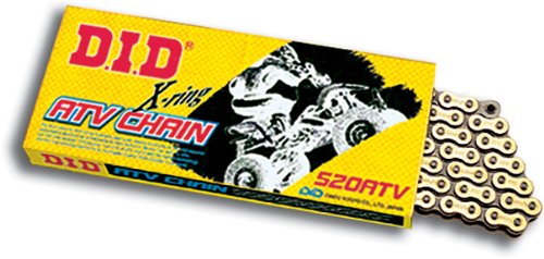 DID 520ATV-96 Gold X-Ring Chain with Connecting Link