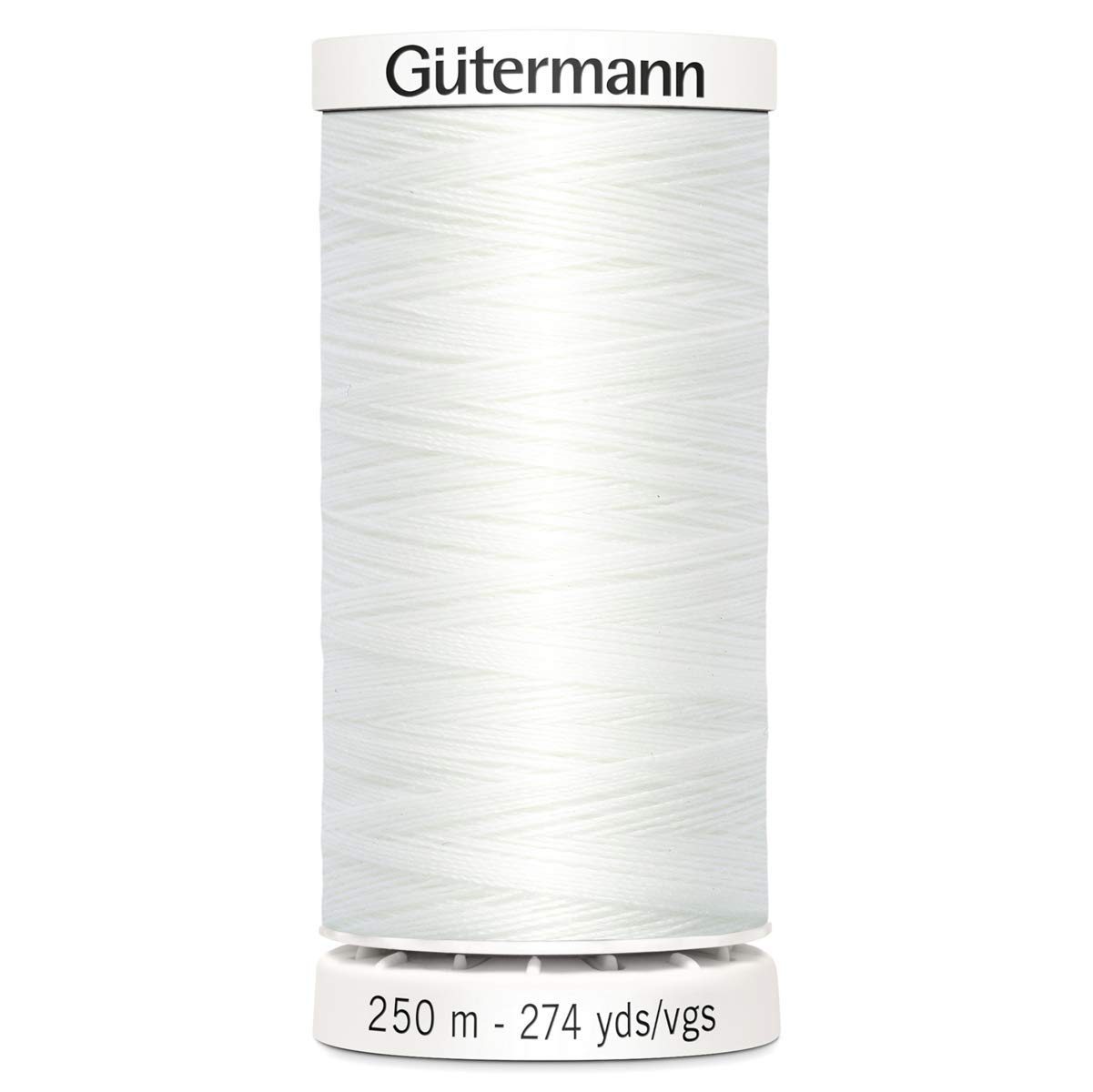 Gütermann Sew-All Thread, Polyester, White, 250 m