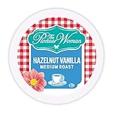 The Pioneer Woman Flavored Coffee Pods, Hazelnut Vanilla Medium Roast Coffee, Vanilla Hazelnut...