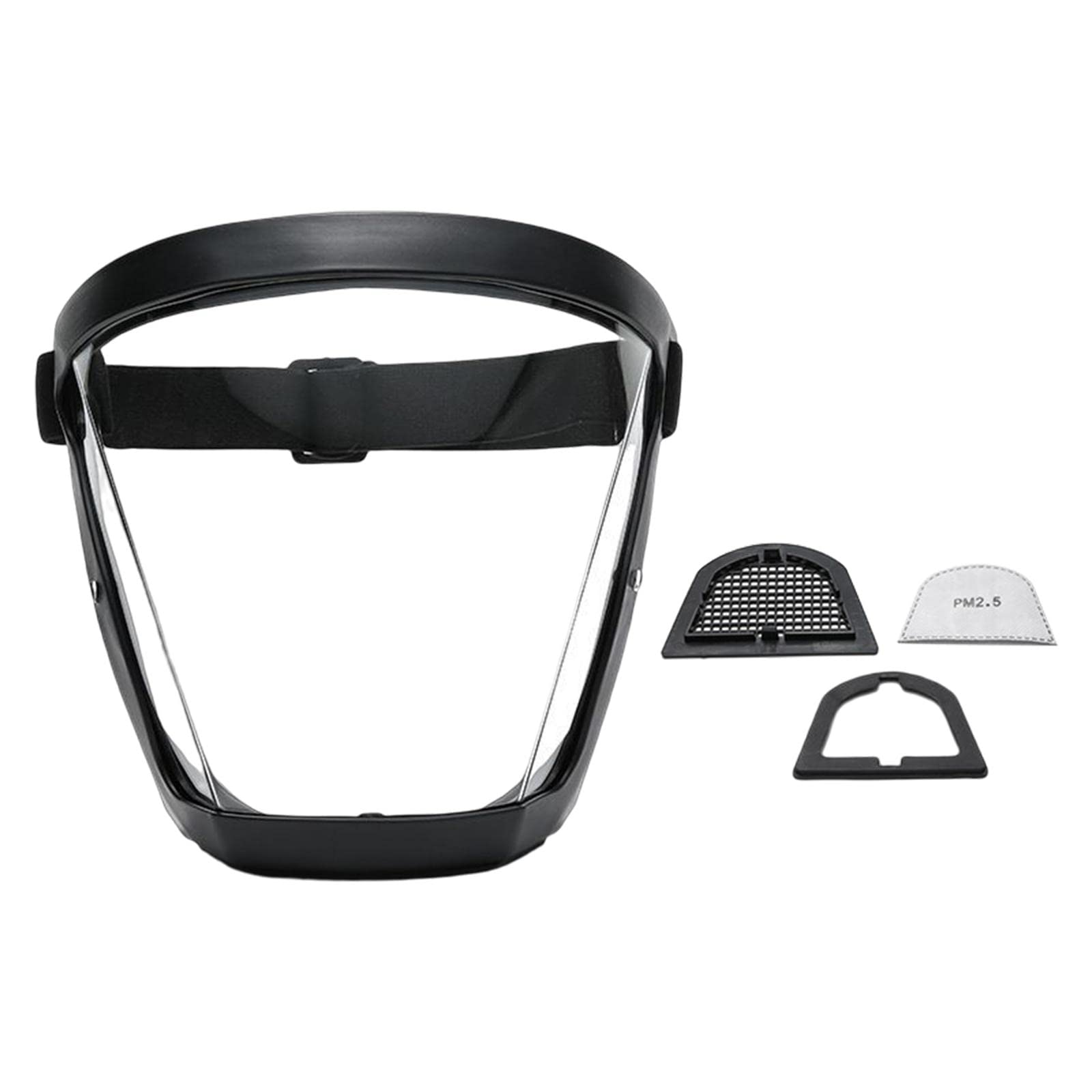 THE STYLE SUTRA ® Full Face Shield Removable Filter Plug Anti Fog for Kitchen Restaurant black| Facility Maintenance & Safety | Personal Protective Equip/PPE | Hard Hats & Face Shields | Face Shields (B0CJ9J22HD) Amazon Price History, Amazon Price Tracker