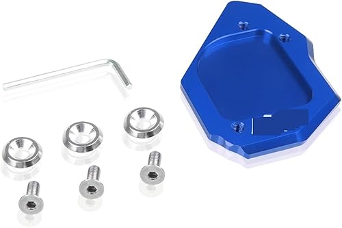 Miniatura 4 de KemtAt Compatible with BMW F650GS F650 GS F 650GS 650 GS 2007-2014 Motorcycle Side Stand Extension Pads Kickstand Protector Enlarger Support Plate