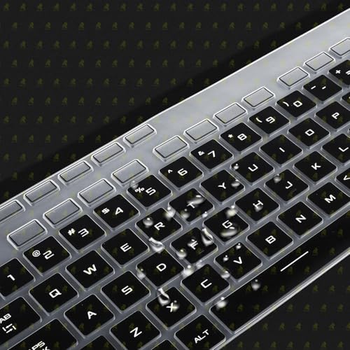 Image of RAYA Silicone Keyboard Cover for 2023 /2024 ASUS ROG Strix G16 and ASUS ROG Strix Scar 16 Gaming Laptops (Black)