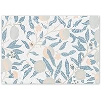 SIGNWIN Wall Mural Flower Pattern Removable Self-Adhesive Wallpaper Wall Decoration for Bedroom Living Room - 66x96 inches