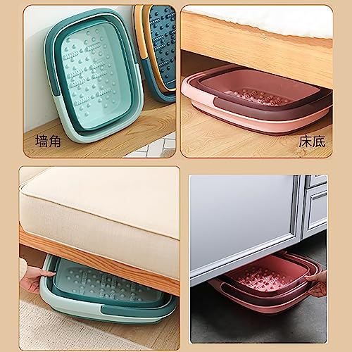 Spa de pies plegable multifuncional azul miniatura 4
