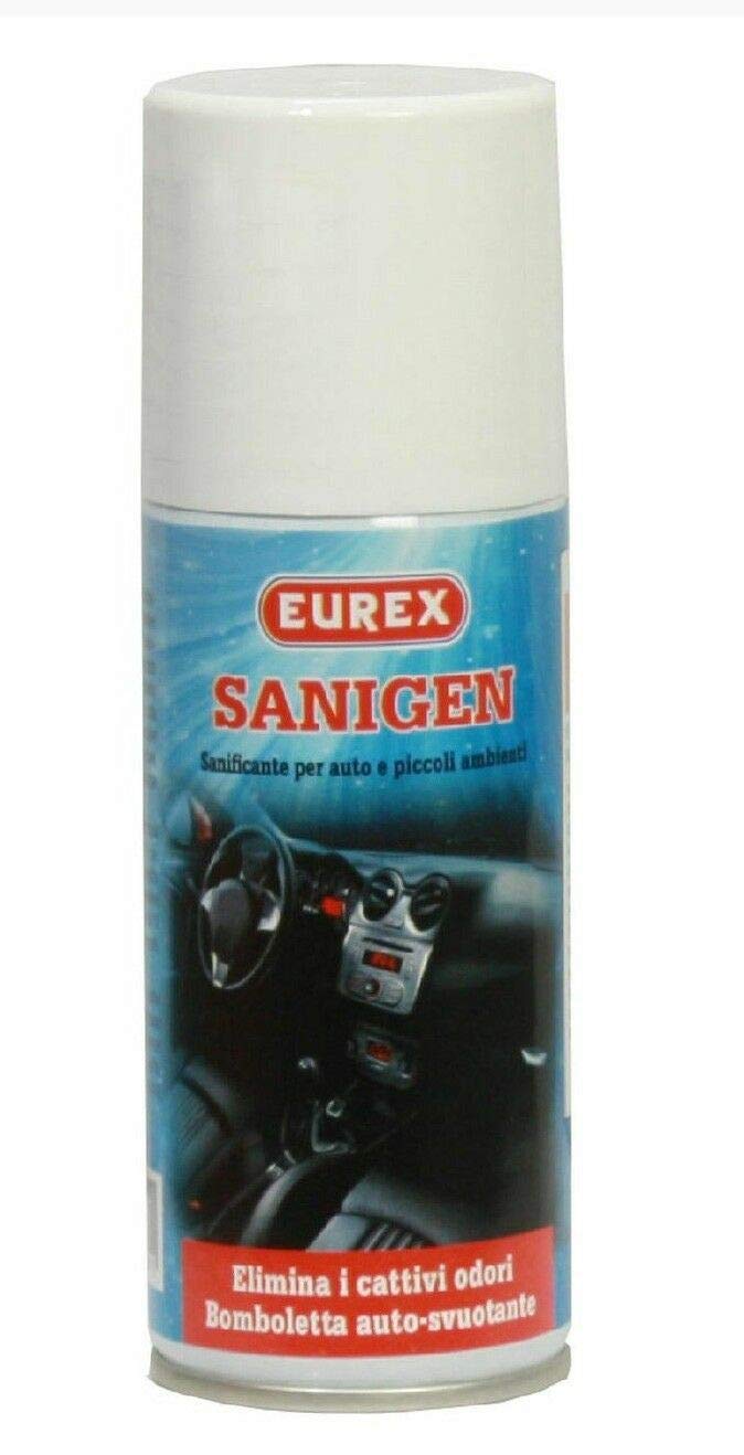 EUREX SANIGEN IGIENIZZANTE PROFUMATORE Spray 150 ml. Pino Ideale per Auto, casa Barca, Camion, Camper roulotte (24)