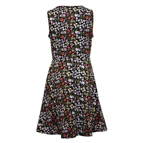 Image of Beautees Girls' Sueded Jacket and Sleeveless Dress Set