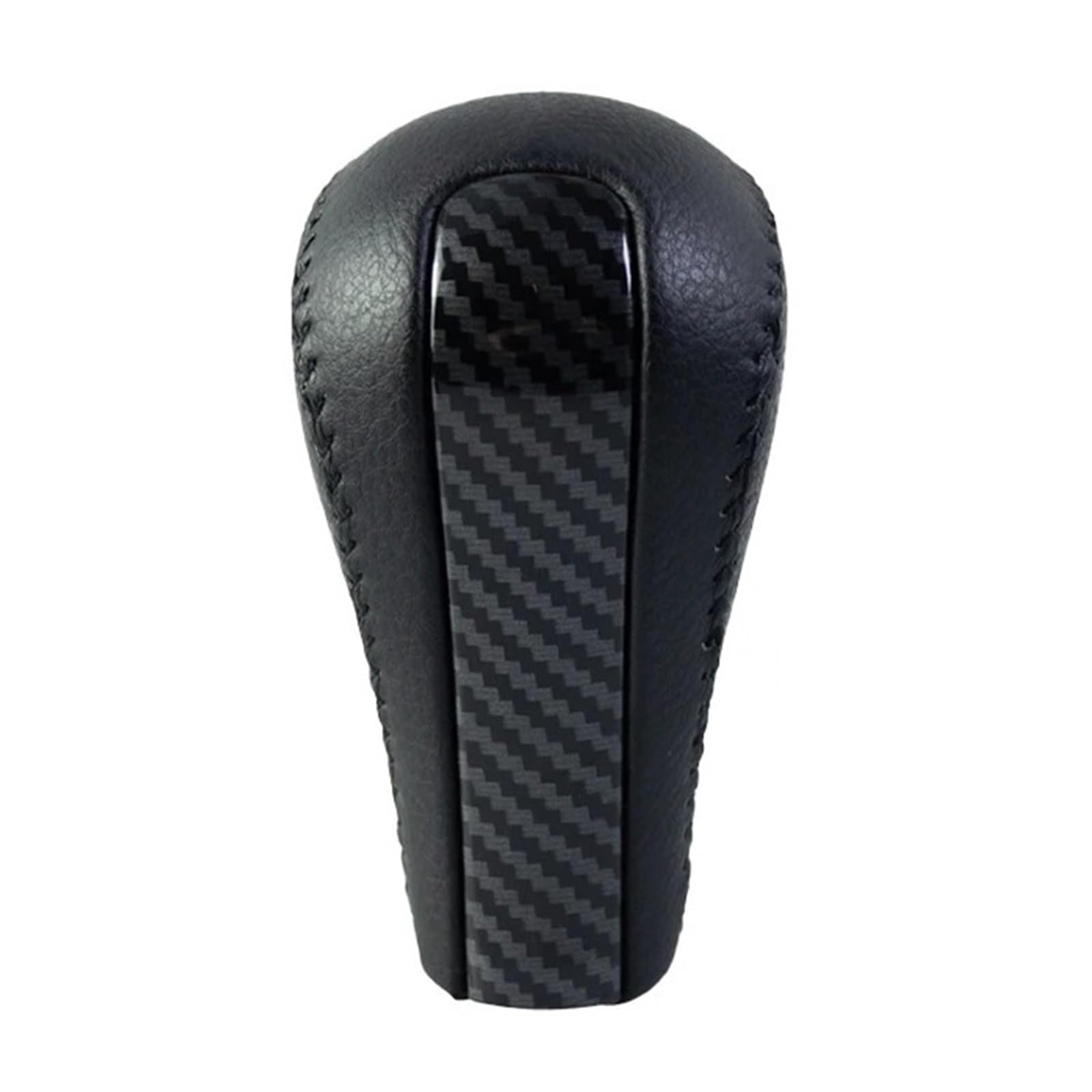 SAUANMNKTP Gearshift Knob for Accord 2010-2012 Gear Shift Knob Ball Head Lever Shifter(Carbon Fiber Style)