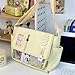 Bolsa cruzada de nailon japonesa de estilo universitario diseñada para fanáticos del anime y estudiantes Imagen de Bolsa cruzada de nailon japonesa de estilo universitario diseñada para fanáticos del anime y estudiantes