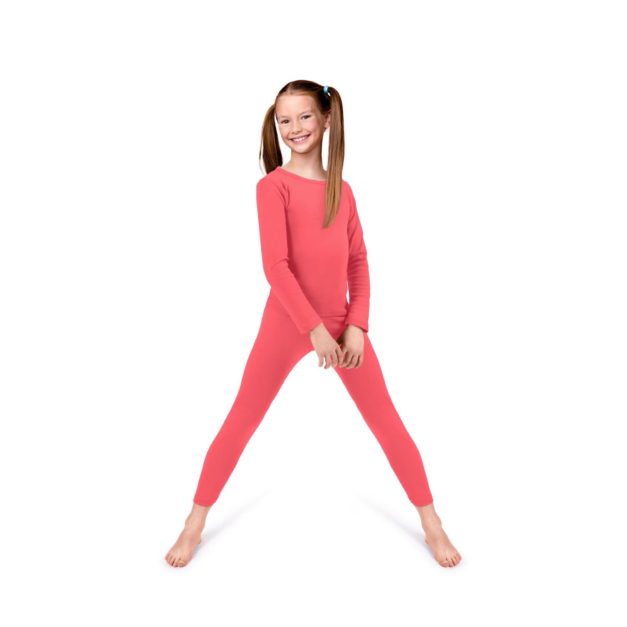 - Thermal Underwear for Kids, Girls Thermals Long Johns Underwear, Base Layer for Cold weather/skiing