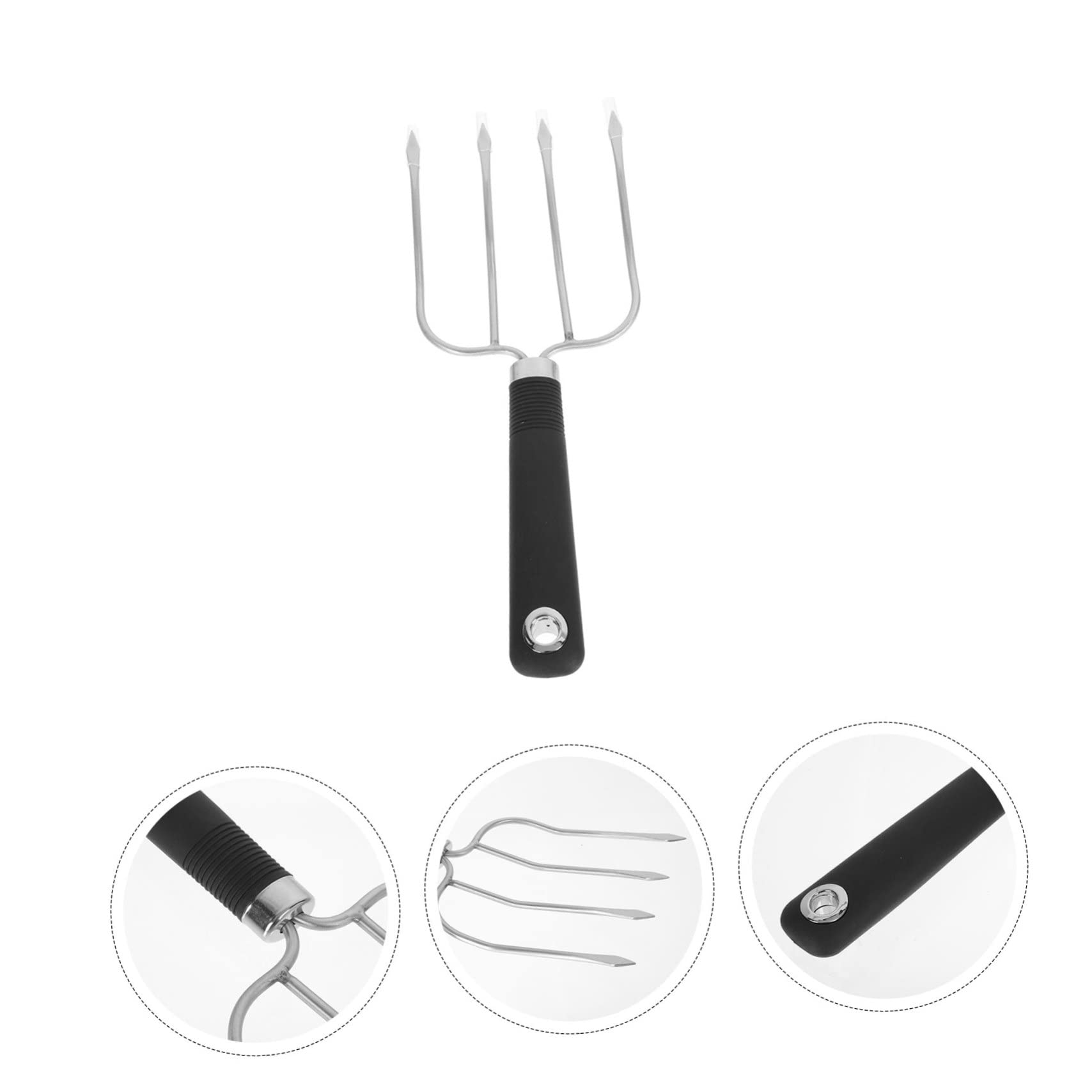 ibasenice 3 Pezzi da Barbecue Inossidabile con Utensile per Grigliate Carne per Arrosti All