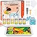 OSDUE Wassermarmorierfarbe für Kinder, Marmorierfarbe 6 Farben, Marbling Paint Kit, Wasser Kunst Malset, Bastelset für Kinder im Alter von 6-12 Jahren (A5-Größe) Bastelset günstig Kaufen-OSDUE Wassermarmorierfarbe für Kinder, Marmorierfarbe 6 Farben, Marbling Paint Kit, Wasser Kunst Malset, Bastelset für Kinder im Alter von 6-12 Jahren (A5-Größe)