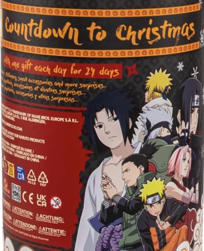 CINEREPLICAS - Naruto Deluxe Advent Calendar 2025 - Officially Licensed, Colour, Poche - Image 2
