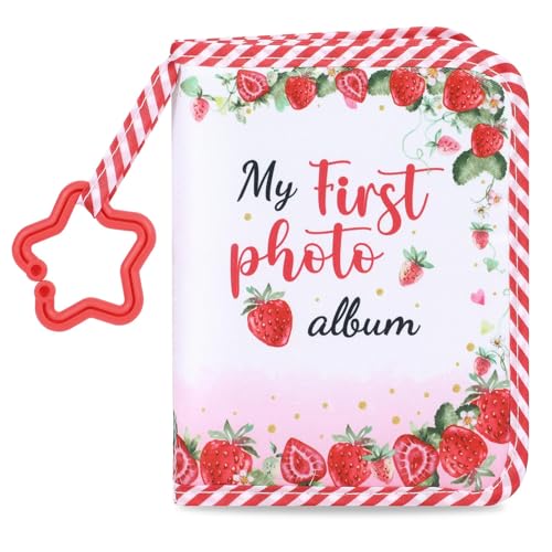 ZOIIWA Baby's My First Family Album Soft Photo Cloth Book