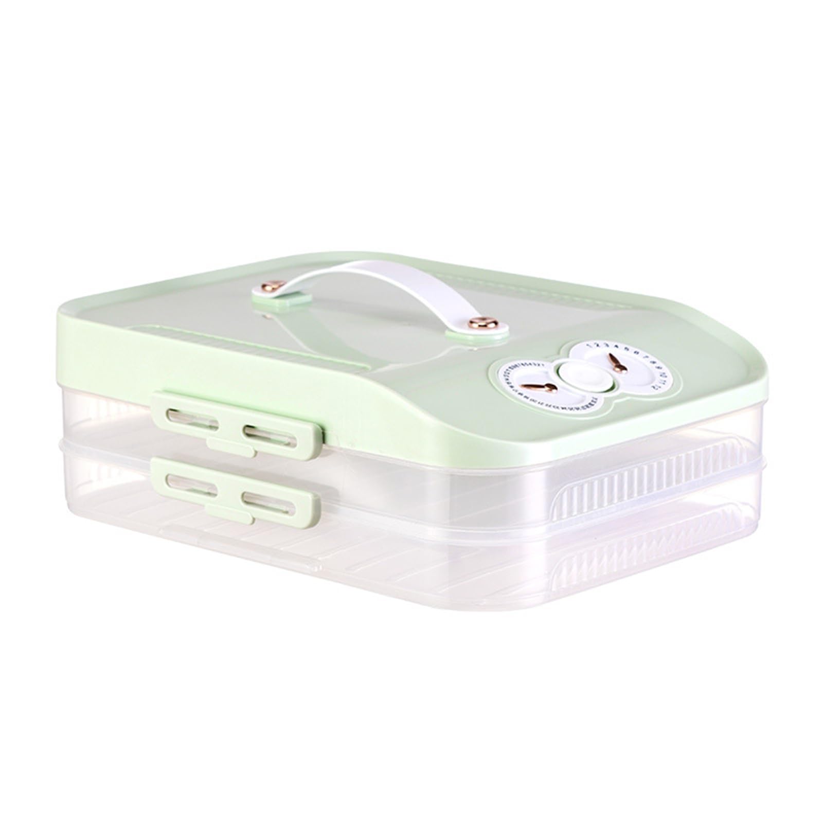 Xjdzineq Functional Multi Layer Refrigerator Storage Solution Fridge Storage Container for Students and Busy Professionals Dormitory Fridge Organizers