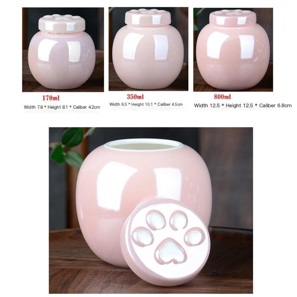 Pojemniki na herbatę i przechowywanie, ceramiczny słoik z uszczelnieniem, pusty słoik, zestaw do herbaty, słoik do przechowywania herbaty, pojemniki kuchenne na herbatę (170 ml)