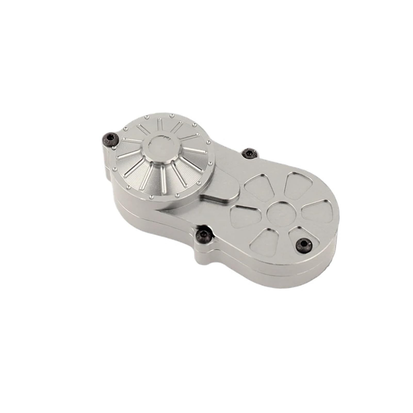 1/8 Metal Transmission Gearbox Case Cover for Losi LMT 1:8 RC Car Compatible Upgraded Parts Accessories(Titanium)