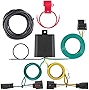 CURT 56331 Vehicle-Side Custom 4-Pin Trailer Wiring Harness, Select Chrysler Town and Country, Dodge Grand Caravan , Black