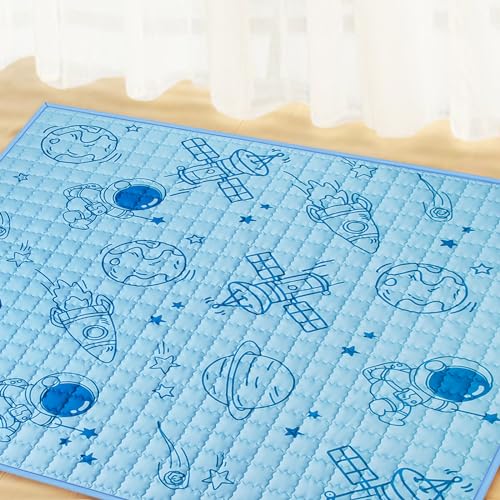 Image of Baby Play Mat 71" X 59" Thick One-Piece Crawling Mat Baby Mat Floor Mat Non-Slip Cushioned Baby Playmat Fit for LIAMST, TODALE, YOBEST Playpen Machine Washable for Easy Care