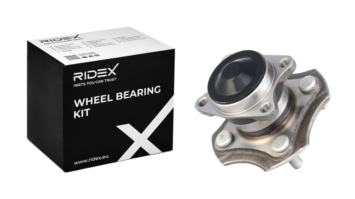 RIDEX Kit Roulement De Roue Arrière 654W0882 - Compatible Ford Fiesta, Focus, Fusion - Dimensions 29/53/37 Mm - Qualité OE