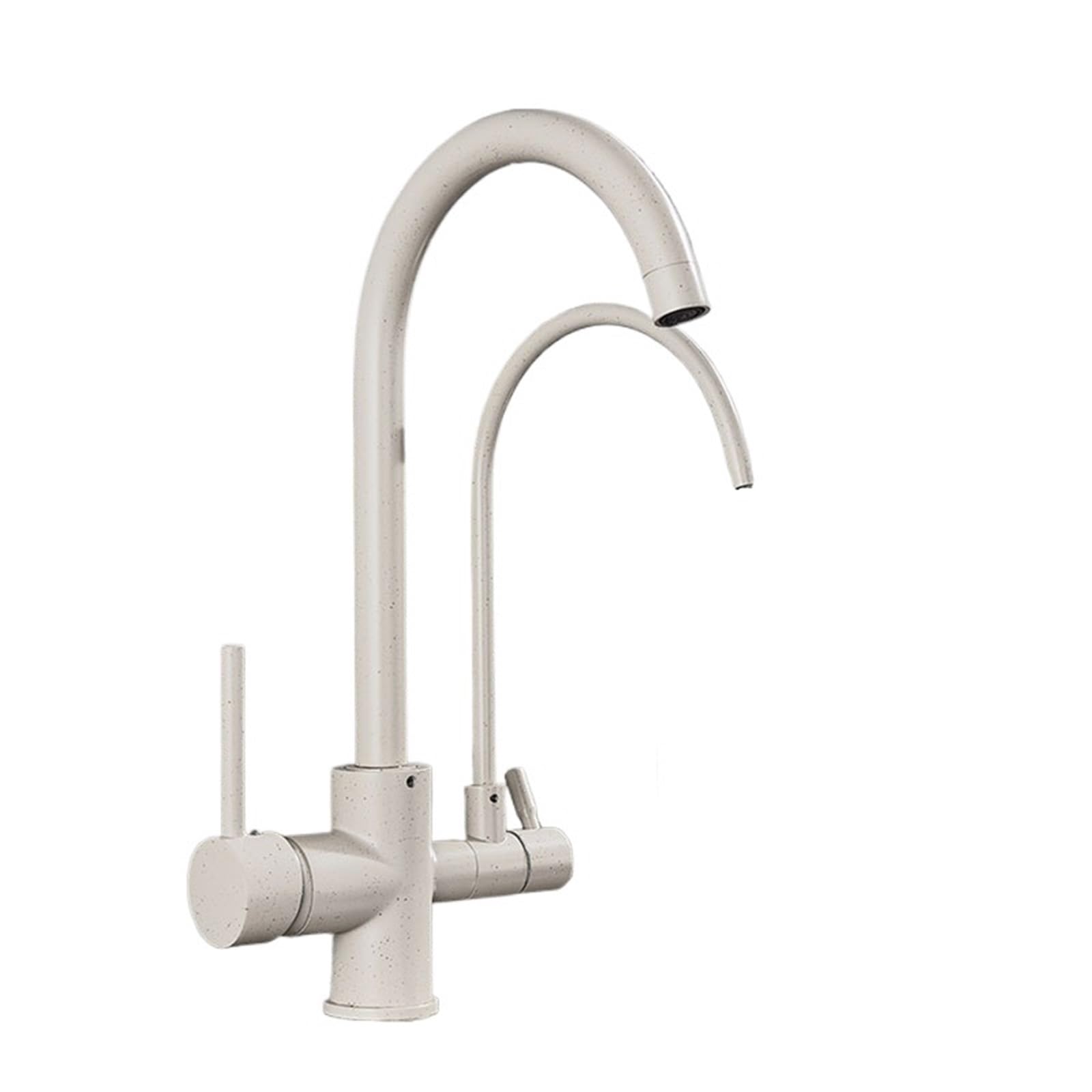 BHFPFZA d/Black/Ch Kitchen Pull-Out Water Filter Faucet - 2/3 Way Mixer Tap for Cold Water - Slish Kitchen Drink C Sink Fixture