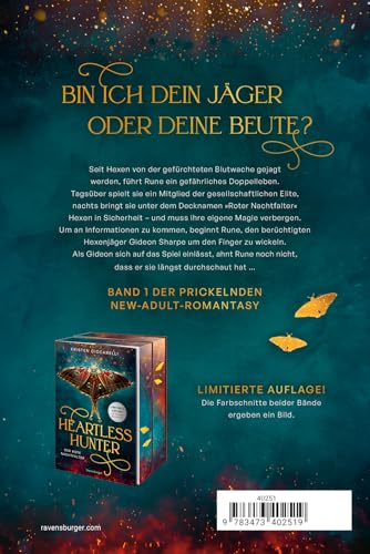 Heartless Hunter. Der rote Nachtfalter, Band 1 (SPIEGEL Bestseller | Knisternde Romantasy) (Der rote Nachtfalter, 1)